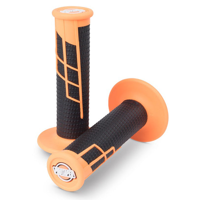 2 Waffle - Neon Orange Black