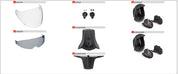 X22 HELMET SPARES