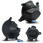 Engine Case Cover Kit Yamaha XSR900 22-/XSR900 GP24- & YZF-R9 25- Black R&G