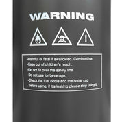 Tech 7 Aluminium Fuel Bottle 1L - Warning