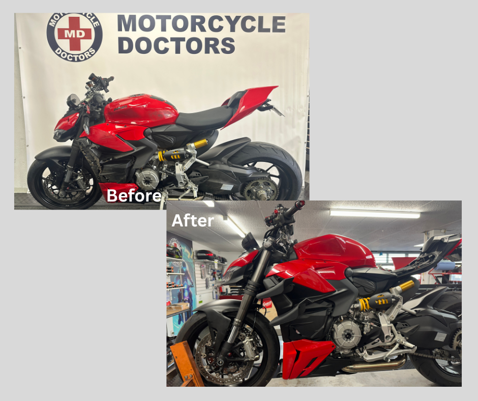 Certified motorcycle accident and collision repairs Auckland NZ