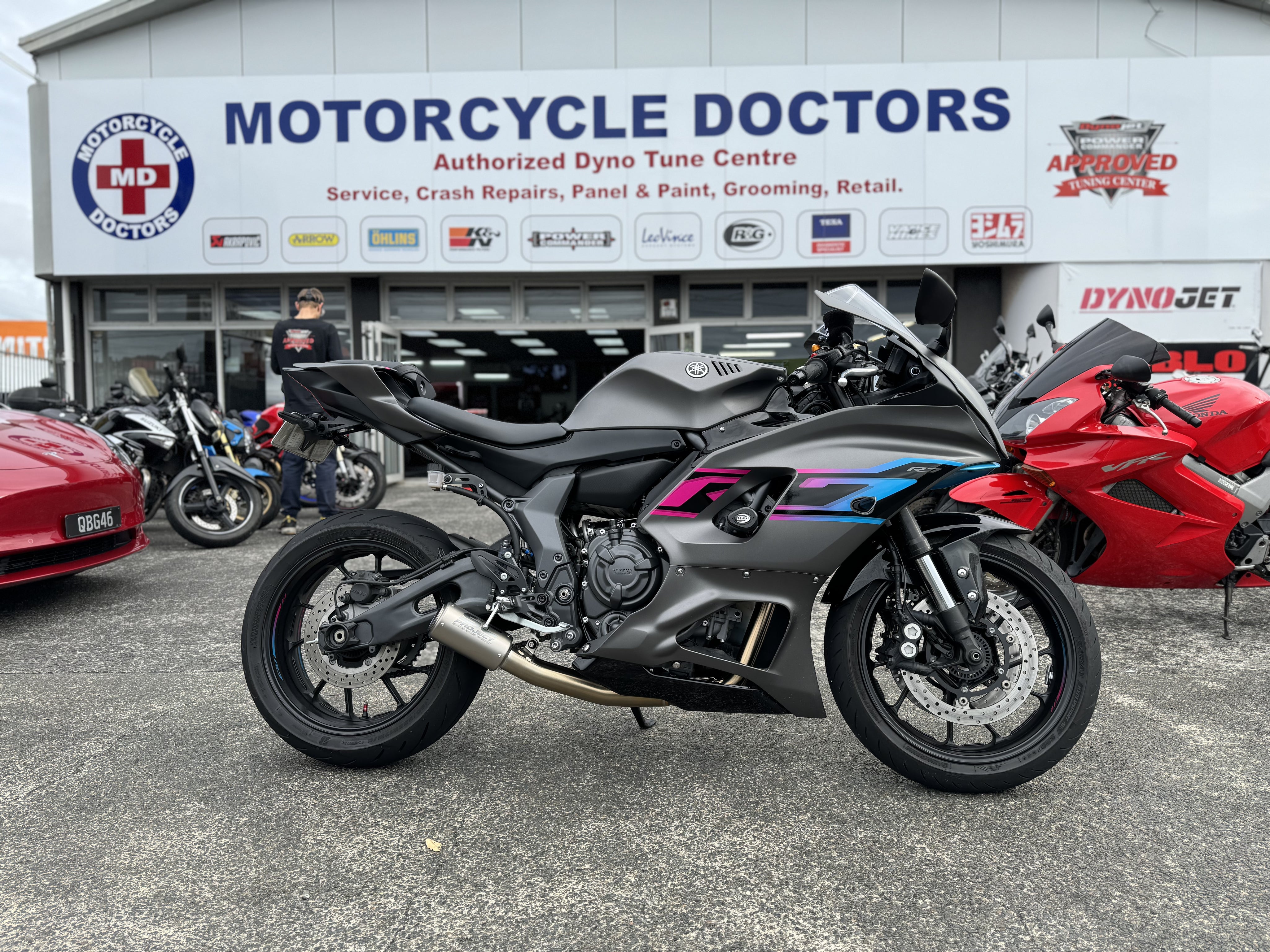 Motorcycle Doctors Auckland – professional motorcycle service, repair, dyno tuning, and accident collision specialists
