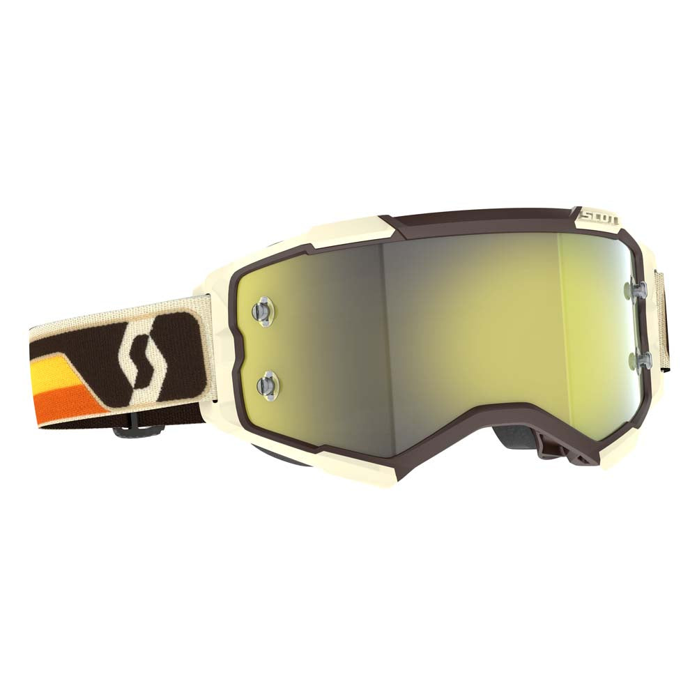 Beige Yellow Chrome Works Lens
