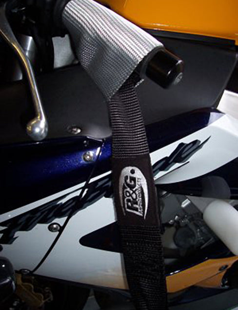 R&G Handlebar Top Strap example ST0001BL