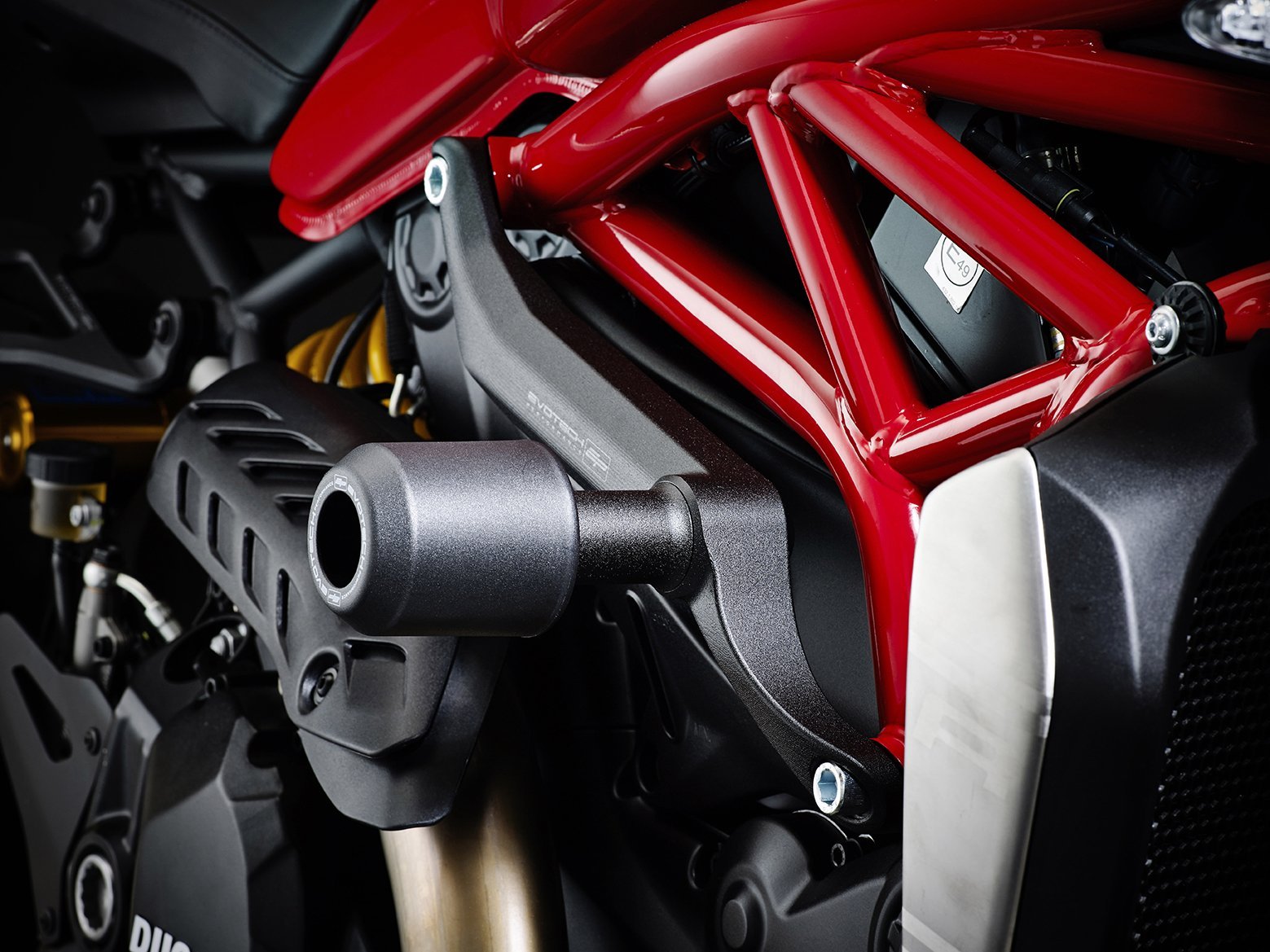 EP Ducati Monster 821 Dark Frame Crash Protection 2016