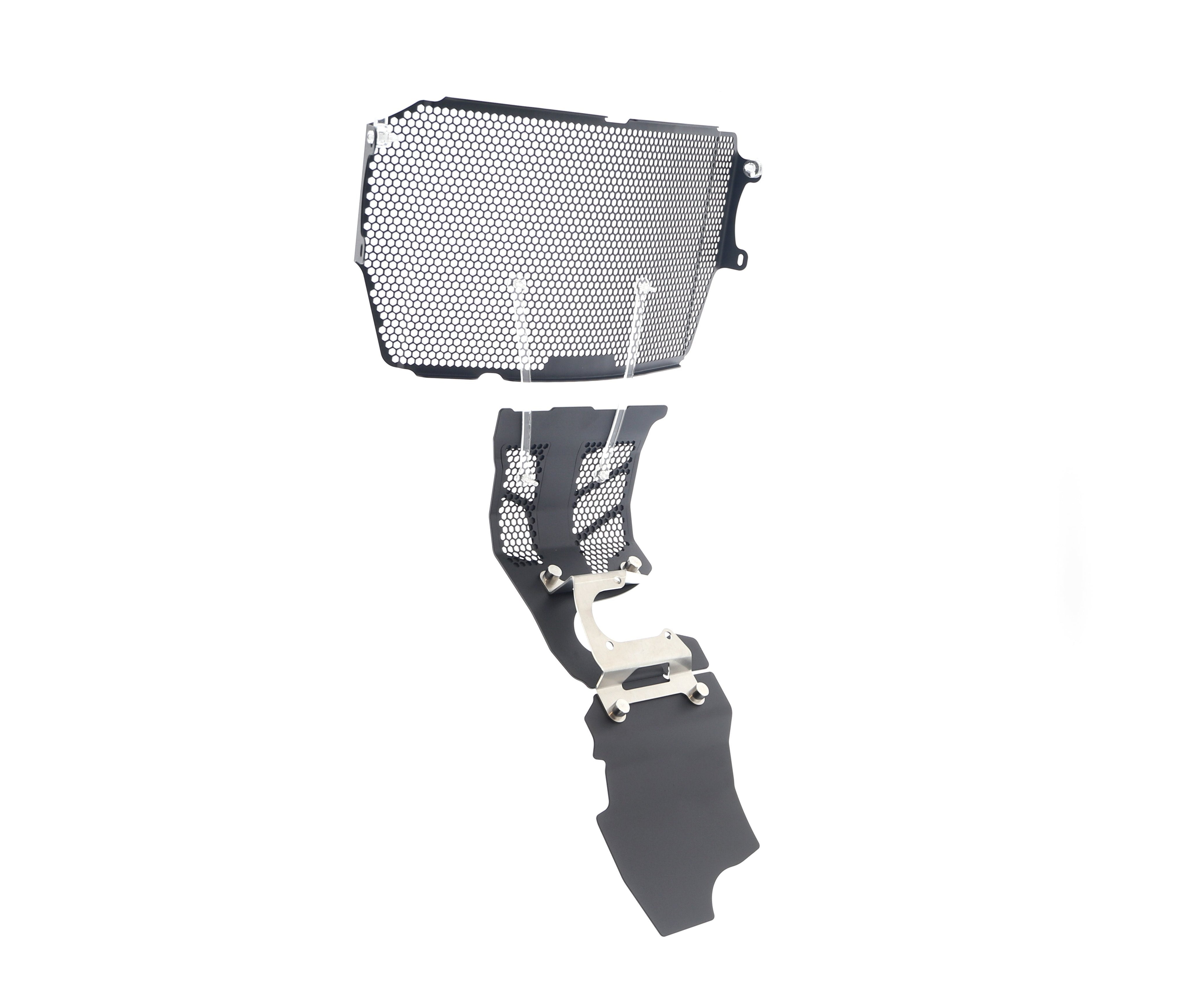 EP Ducati Monster 821 Dark Radiator and Engine Guard set 2016