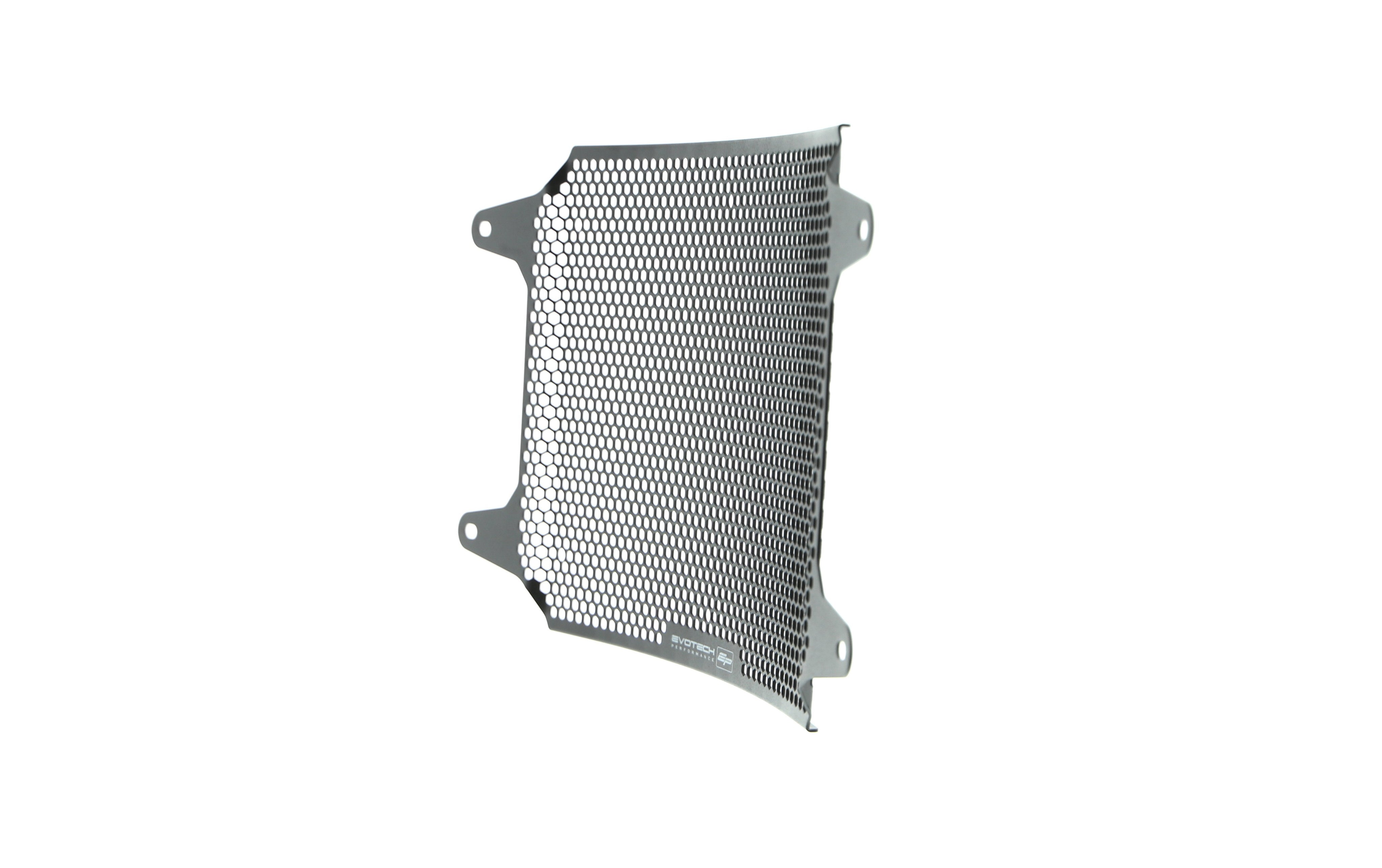 Side facing view of EP Radiator Guard for the Husqvarna Vitpilen 701 bike