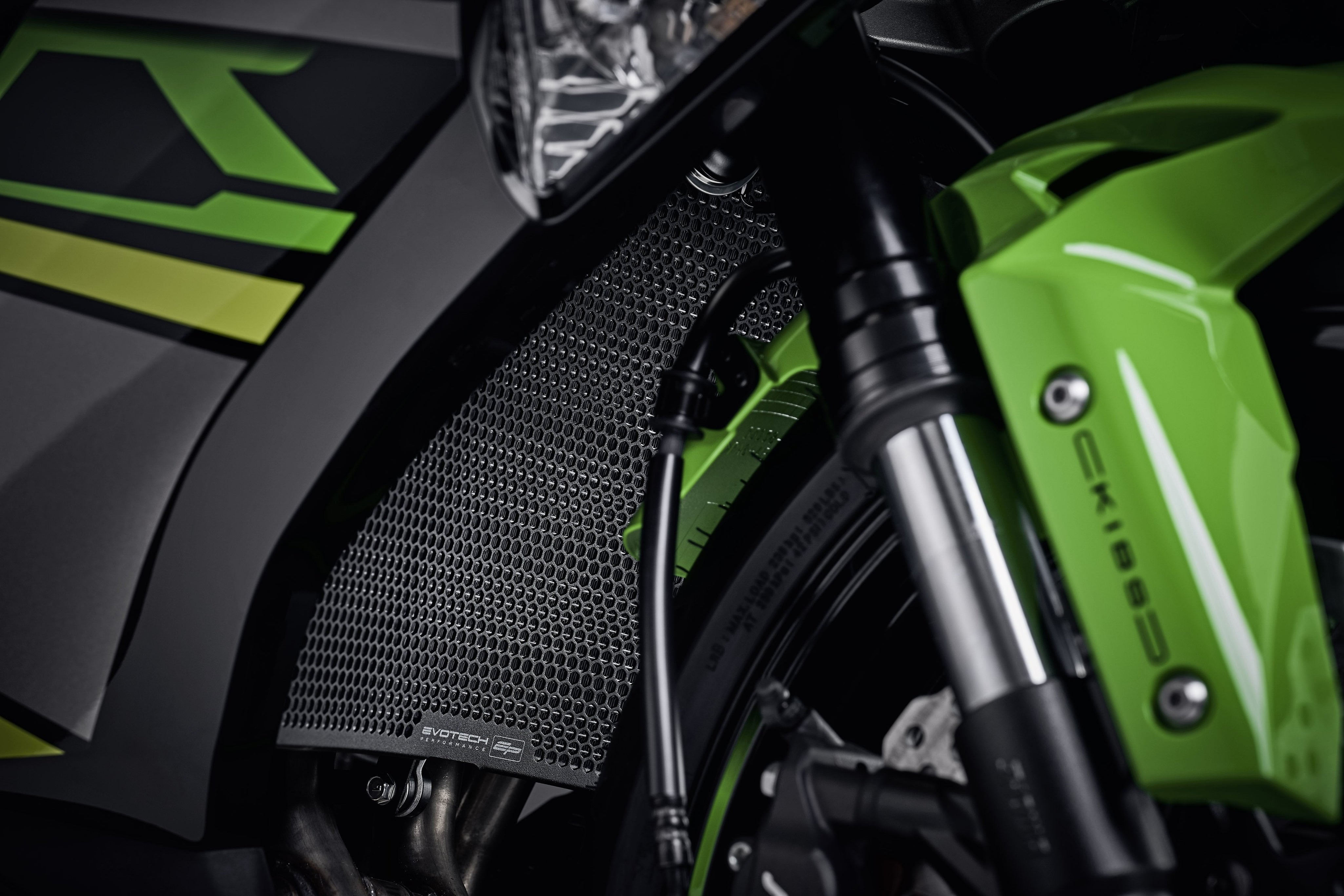 EP Kawasaki ZX6R Radiator Guard 2013 - 2018