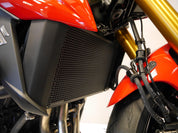 EP Radiator Guard installed on the Suzuki GSX-S750 motorcycle