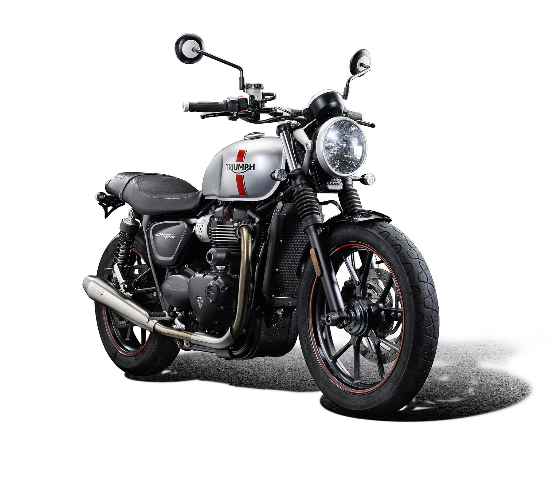 EP Front Spindle Bobbins - Triumph Street Twin (2016+)