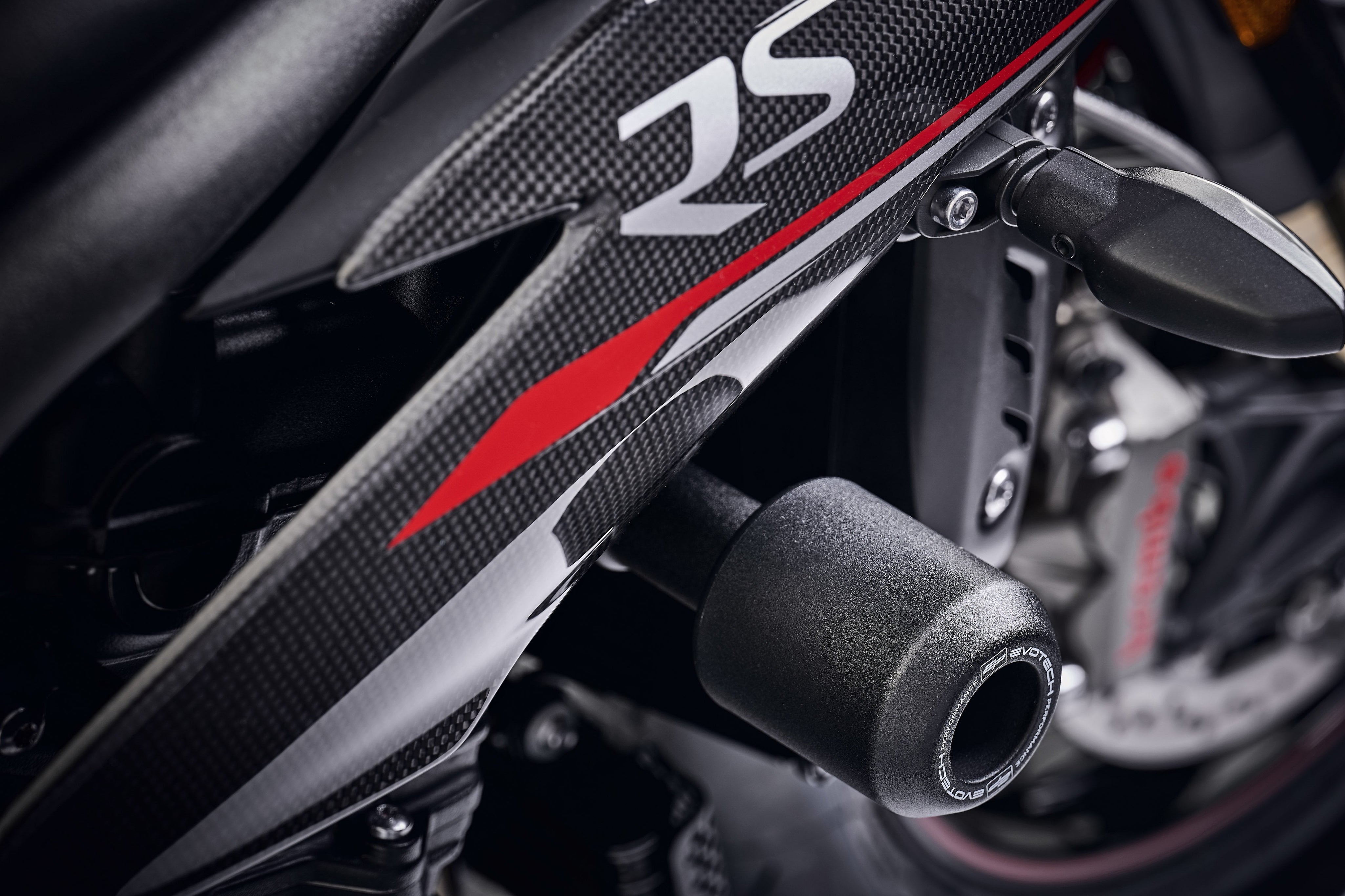 EP Triumph Speed Triple RS Frame Crash Bobbins (2018 - 2020)