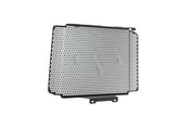 Back of an Evotech Performance Radiator Guard for the WK 650i motorcycle