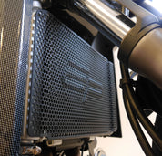 EP Radiator Guard installed on the WK 650i motorcycle