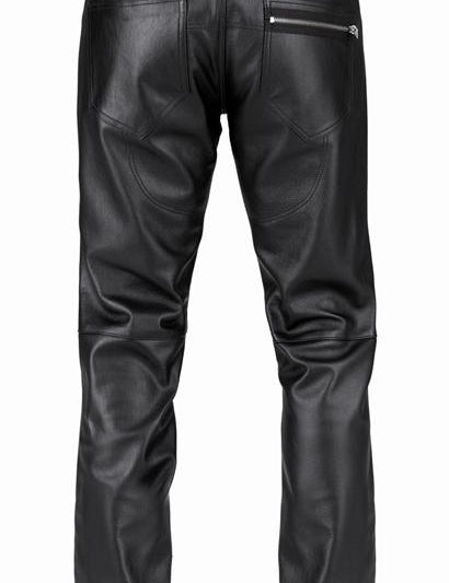 CRUISER LEATHER JEANS Q32 026 BACK