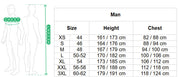 Spidi-size-chart-Men